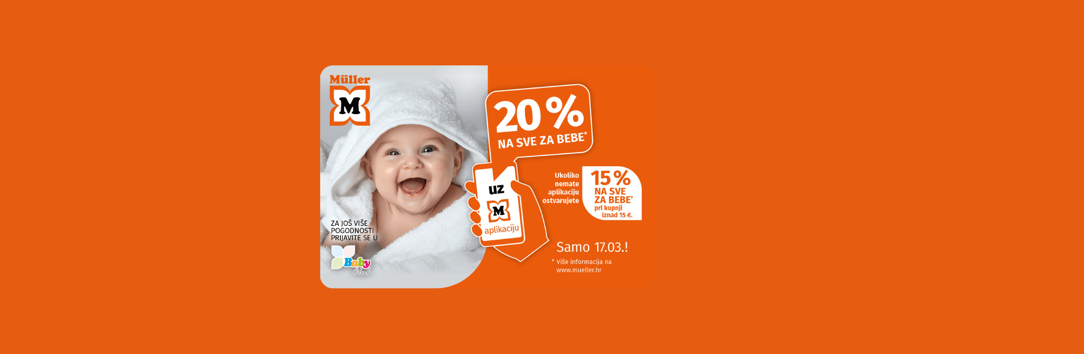 Dan beba u Mülleru - 20%