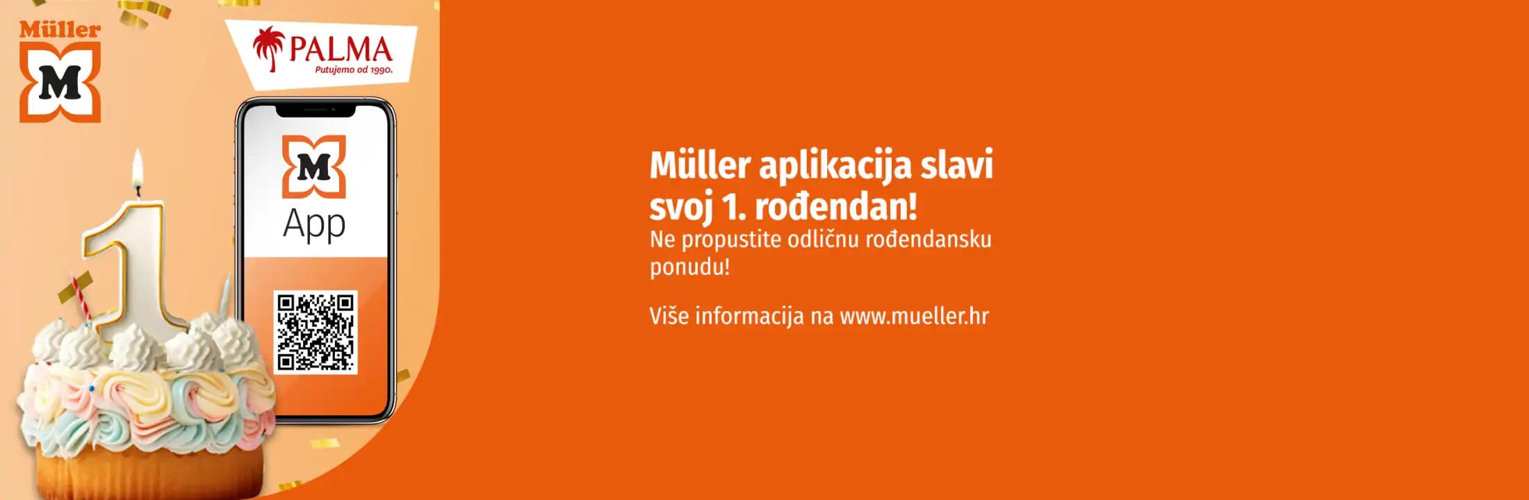 Müller aplikacija slavi svoj 1. rođendan