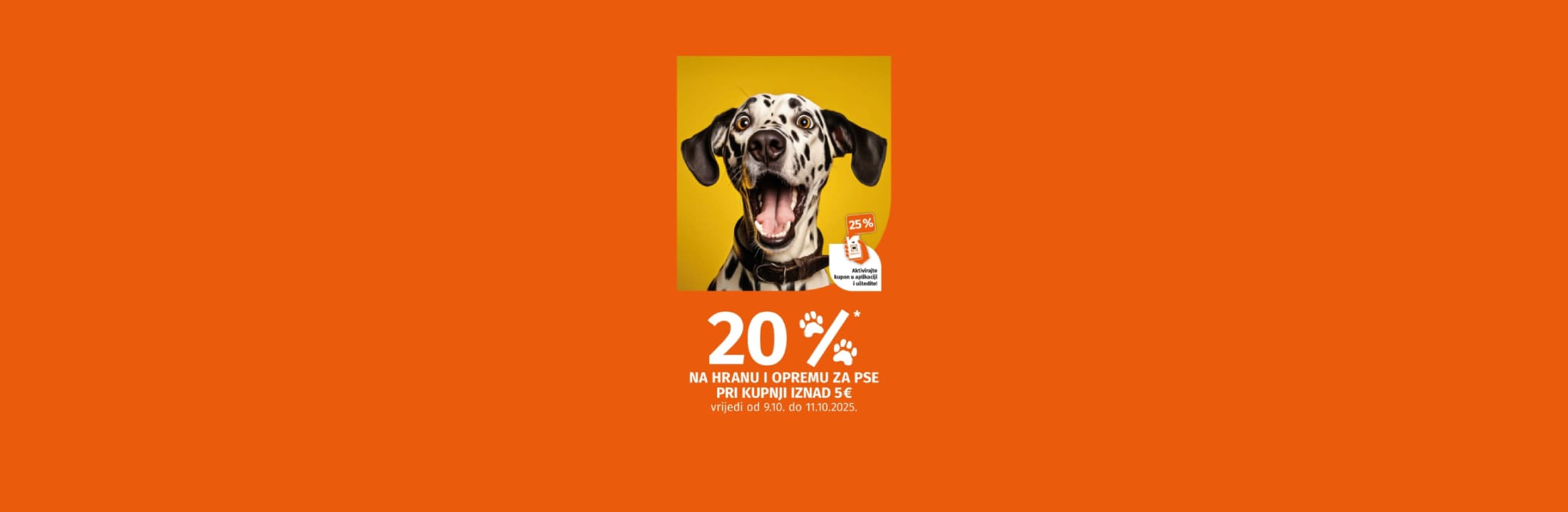 Müller: 20% na hranu i opremu za pse