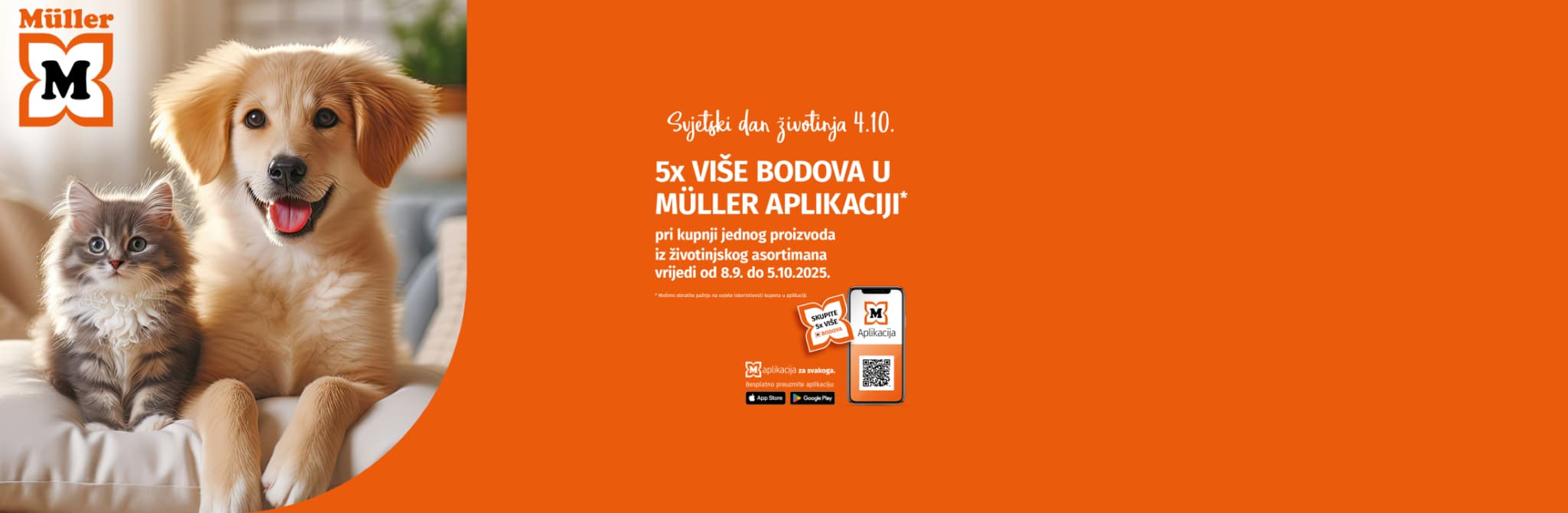 Müller: 5x više bodova u Müller aplikaciji